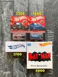Hot Wheels RLC Skyline, GT-R R34, Pullman, Integra, Batman