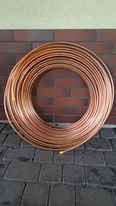 Rura miedziana 10x1, miękka, miedź