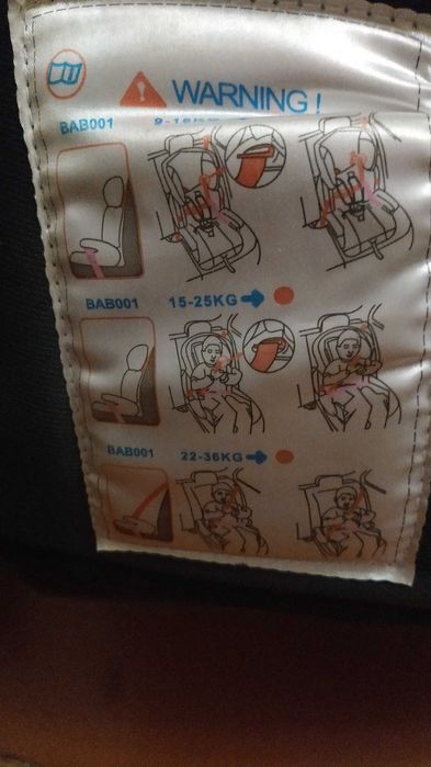 Детское автокресло N-line от 9 до 36 кг