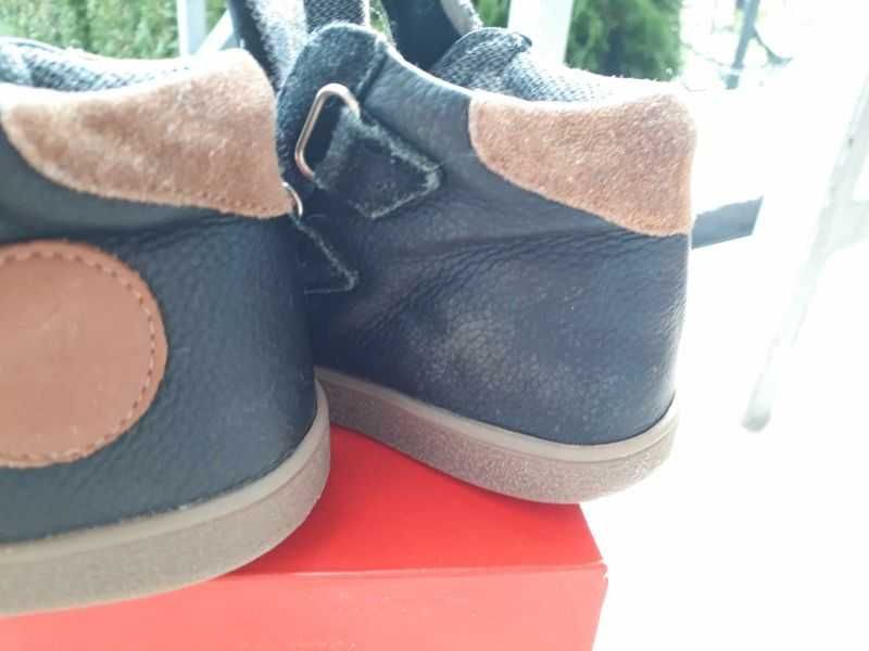 ** Buty EMEL Jesień / Zima Ex2743-2 SKÓRA rozmiar 26 wkładka 16,5cm