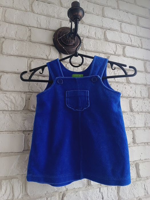 Сарафан блакитний 68-70 зріст