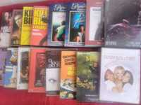 Lote de 34 VHS vídeo, 20 DVDs selados, 28 DVDs não selados