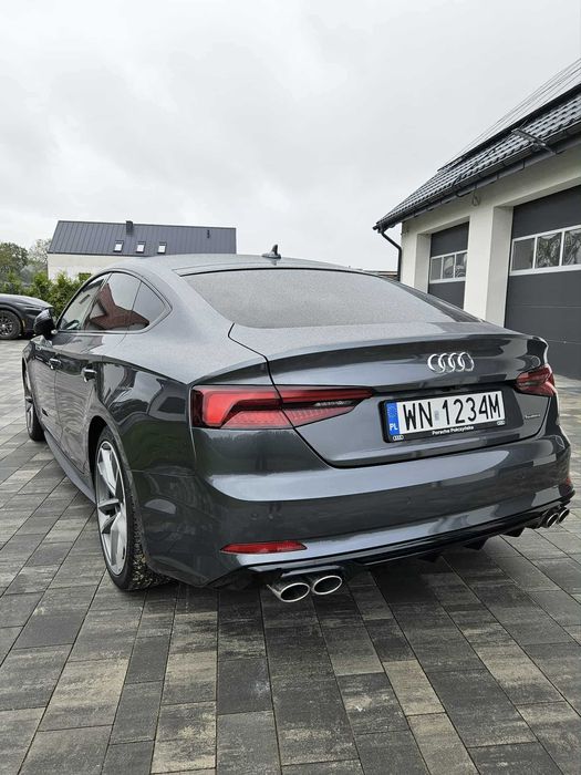 Audi A5, 2019, 2.0TFSI MildHybrid, Quattro, SLINE, SALON PL, FV 23%
