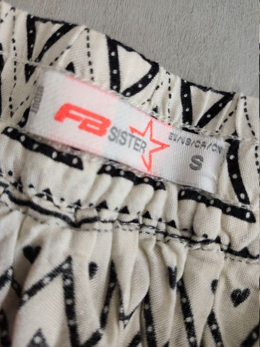 Fb sister spódnica mini wzorzysta na lato s