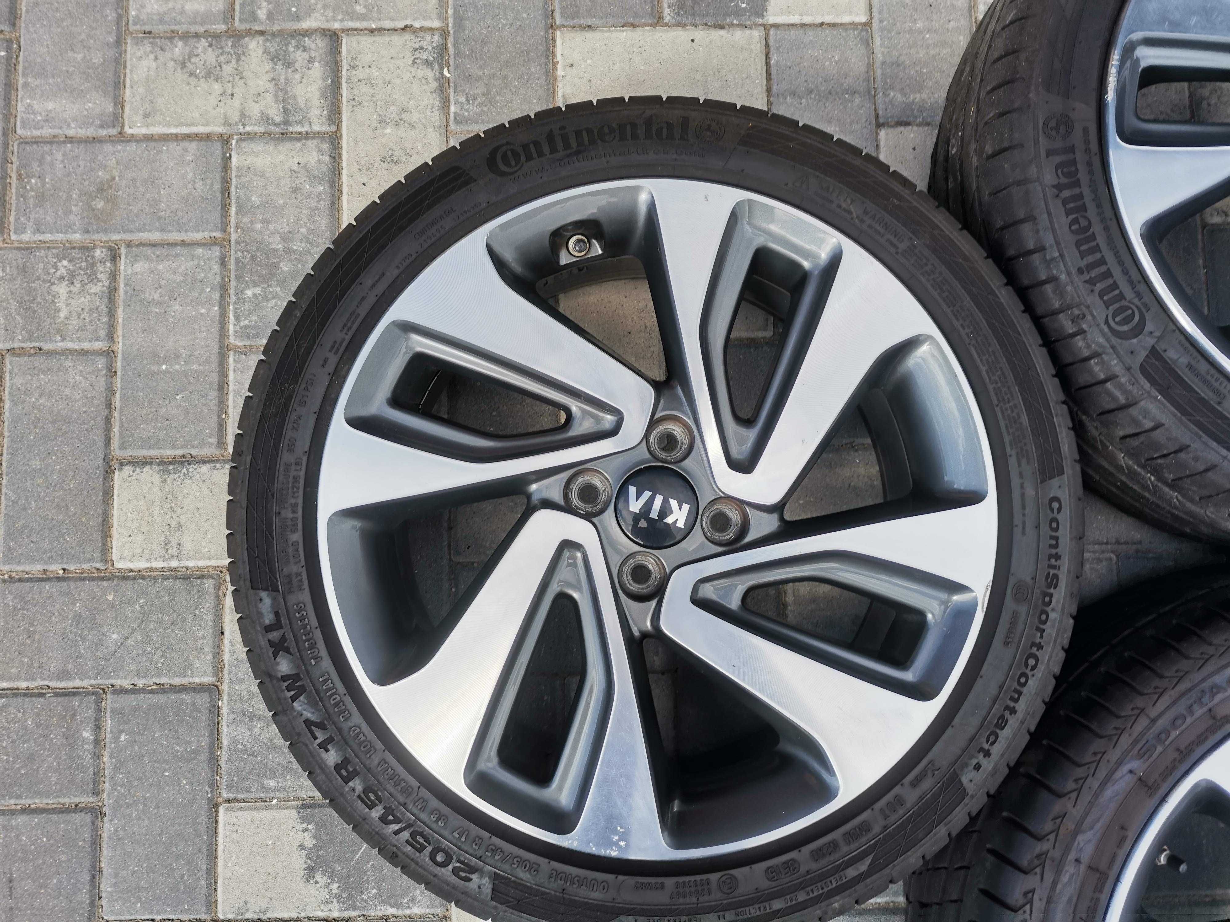 Felgi KIA RIO Picanto 6.5Jx17H2 4x100 ET43 TPMS