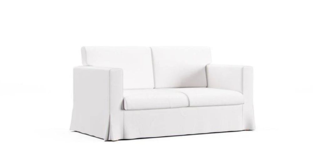 Чохол на диван ikea sandby білий колір