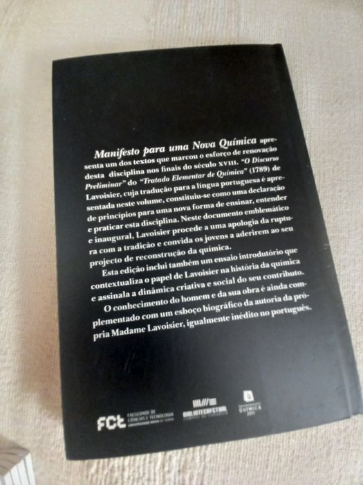 Manifesto para Uma Nova Química Lavoisier