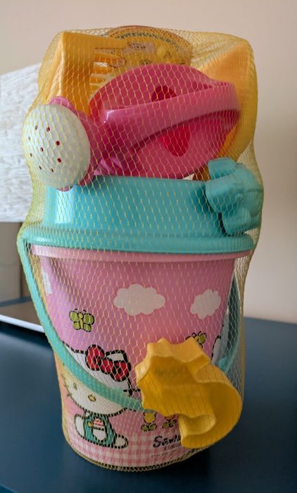 Balde praia para criança