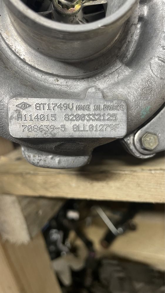 Турбіна 8200381645 Renault Laguna Scenic Nissan Volvo Mitsubishi