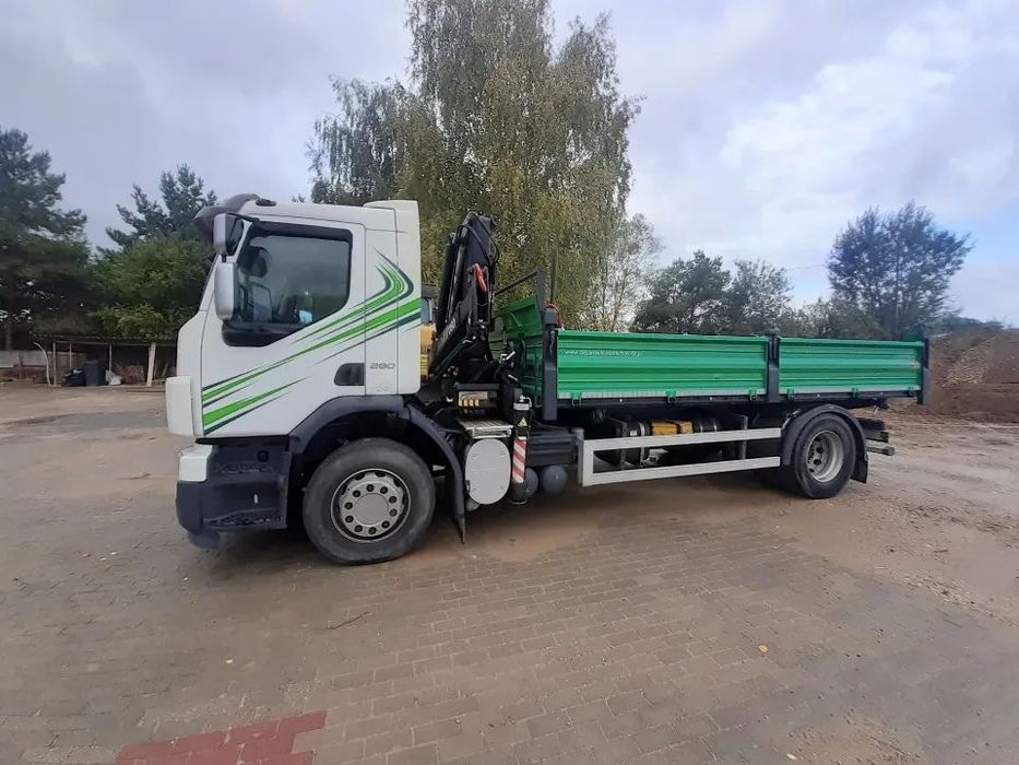 Volvo FE  Volvo FE wywrotka 3-stronna HDS