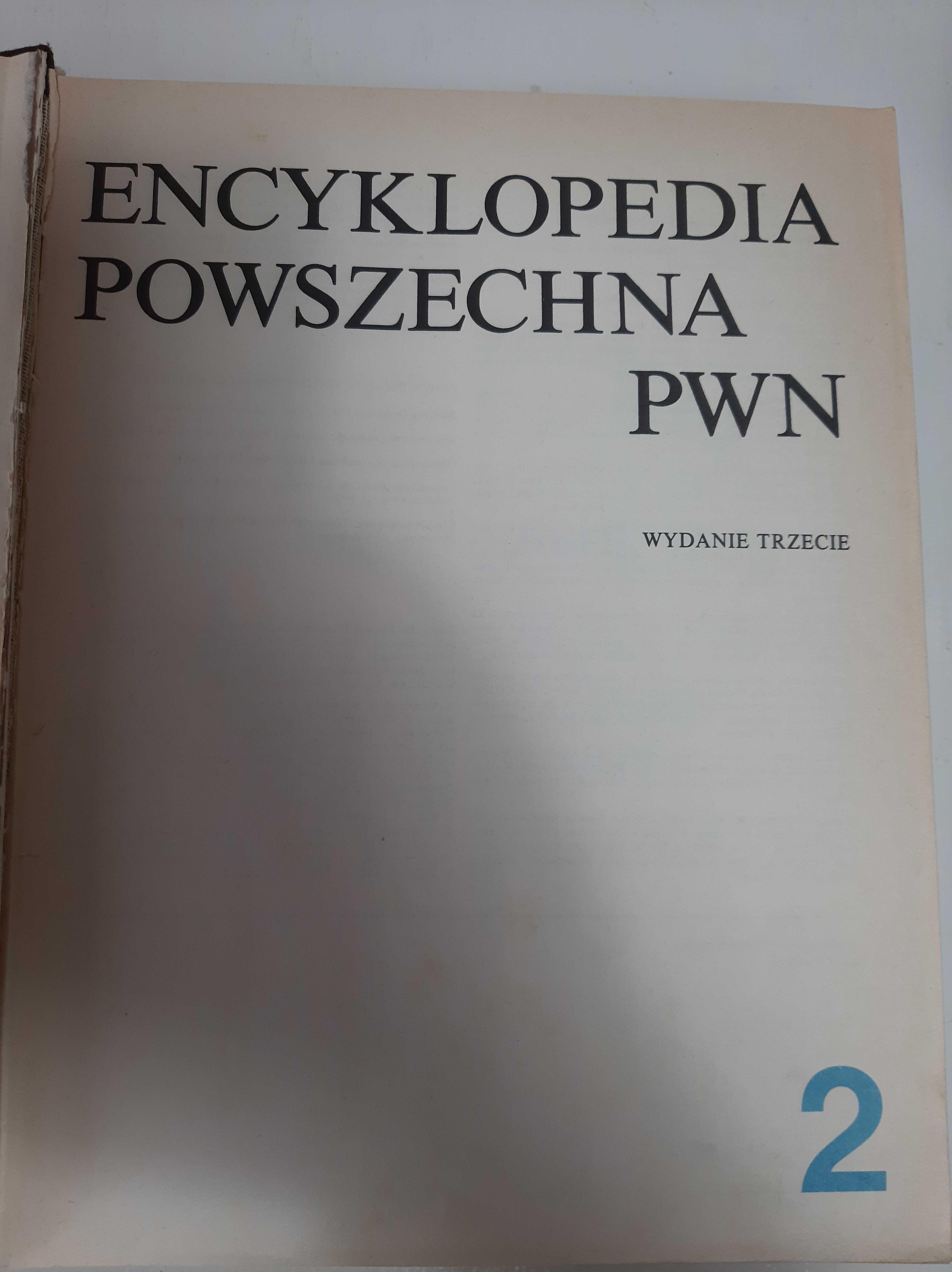 Encyklopedia Powszechna PWN tom 1-4 Wydanie trzecie 1983 r