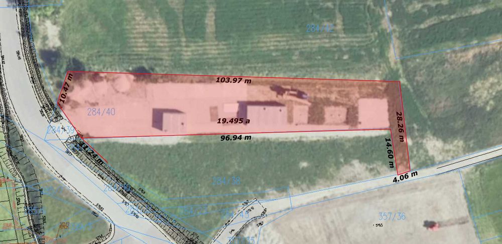 Działka przy trasie S7