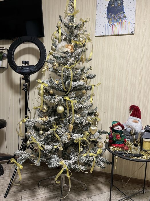 Заснеженная елка