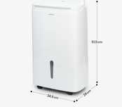 DryFy Connect 30L Smart osuszacz powietrza

Wysoki przepływ powietrza