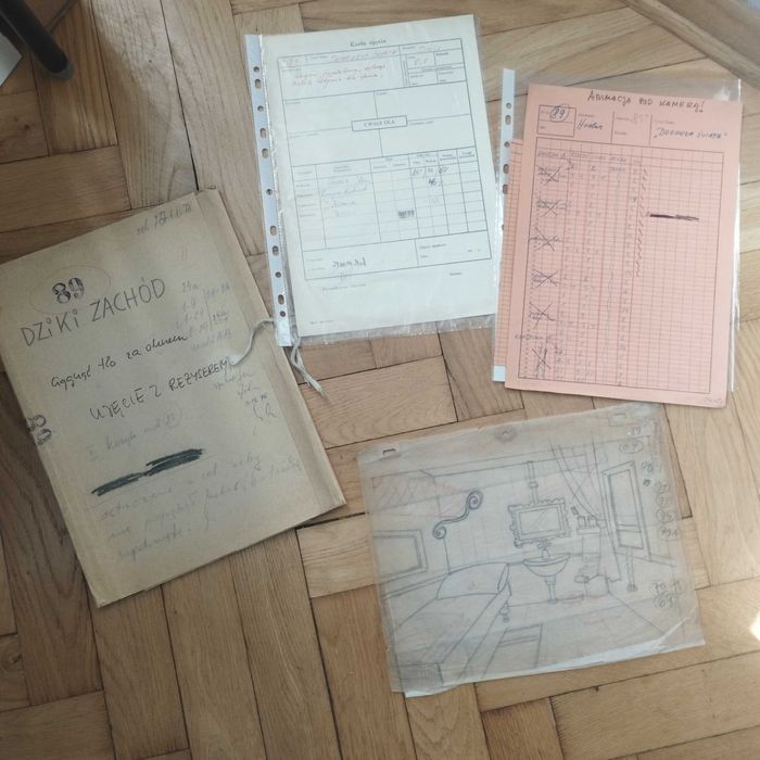 Bolek i Lolek folia animacyjna ZESTAW + TECZKA!