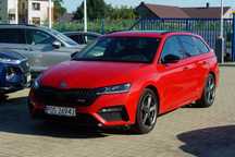 Skoda Octavia Combi 2,0 TSI DSG RS, Matrix, navi, hak, grzane fotele x4 i kierownica