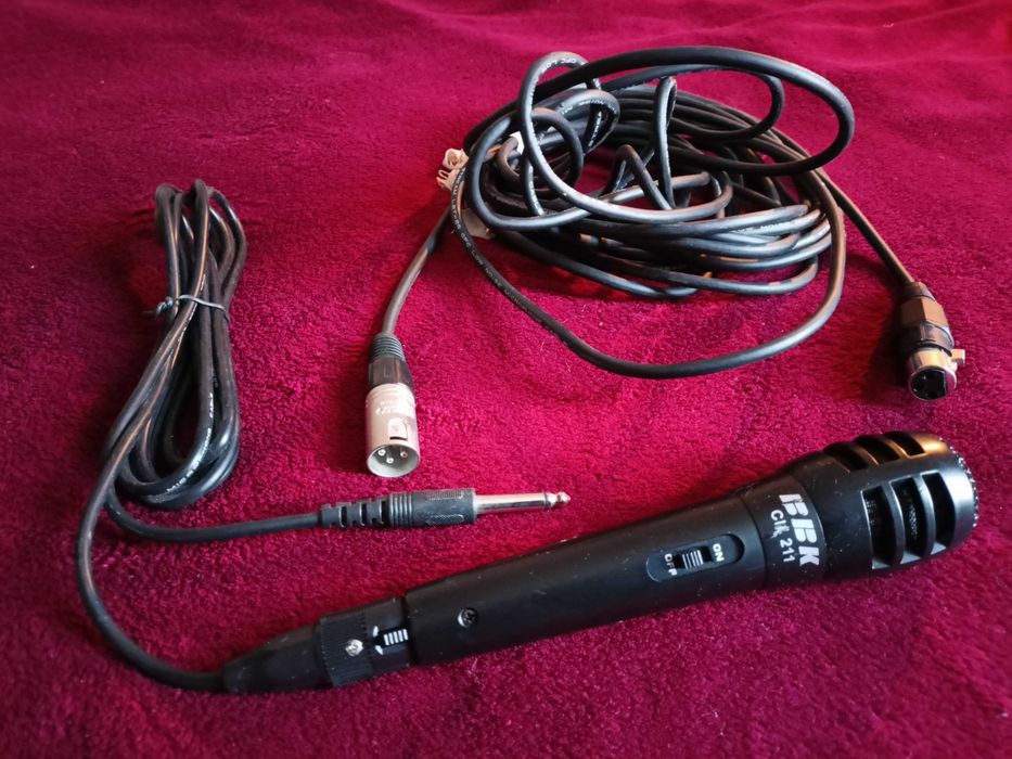 Микрофон BBK с удлинителем на 10м