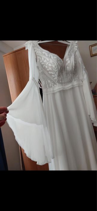 Suknia ślubna boho