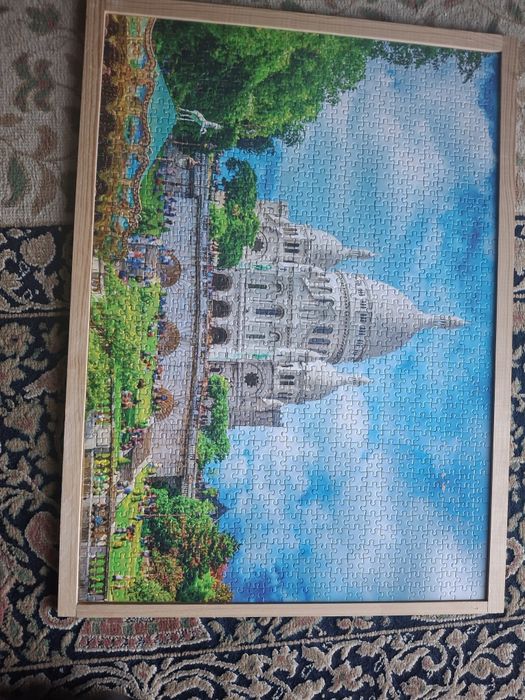 Puzzle obraz w ramce