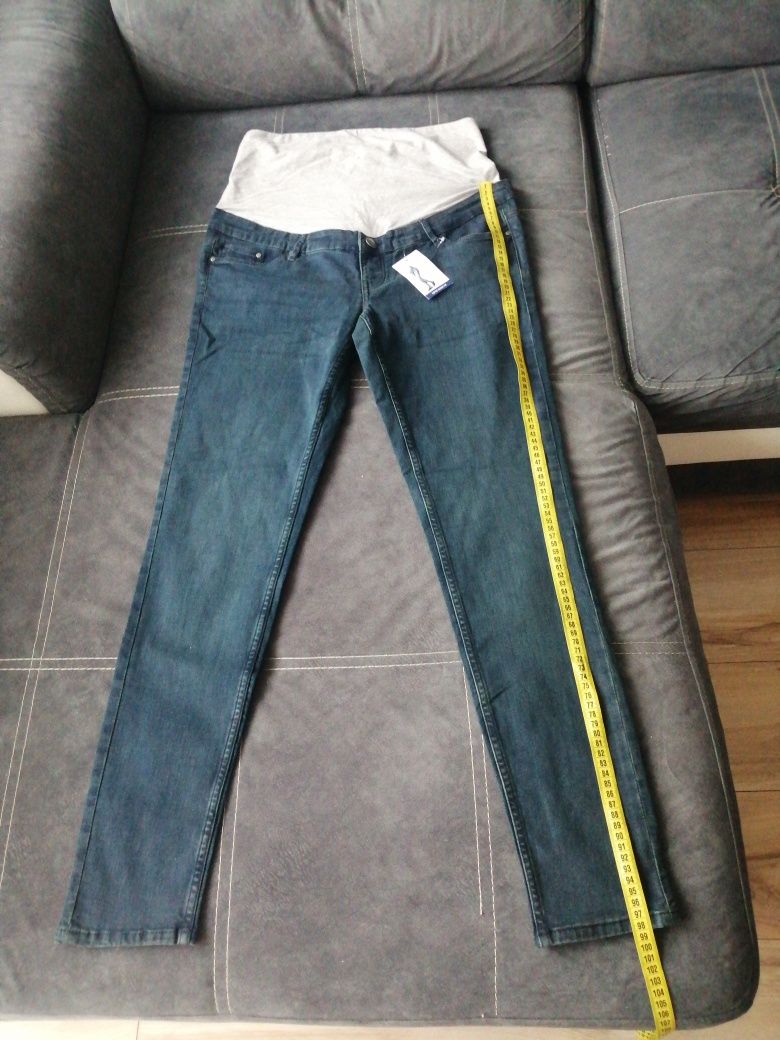 Spodnie jeans ciążowe rozmiar 42