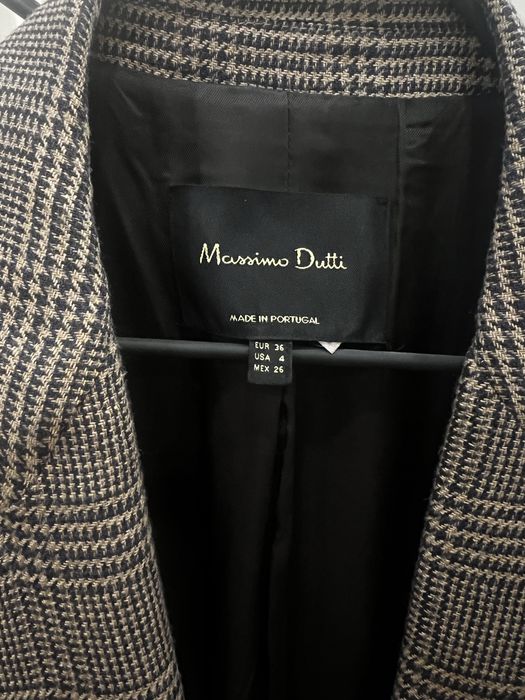 Жакет в клітинку Massimo Dutti