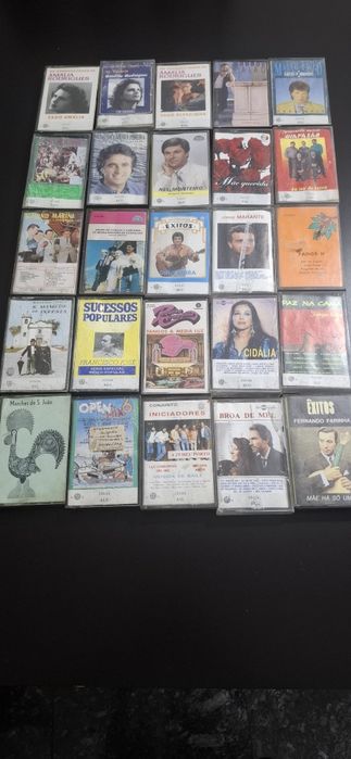 Coleção de Cassetes Musica Portuguesa