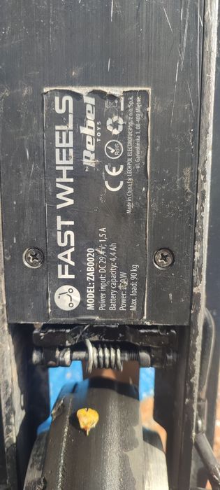 Hulajnoga elektryczna Rebel
