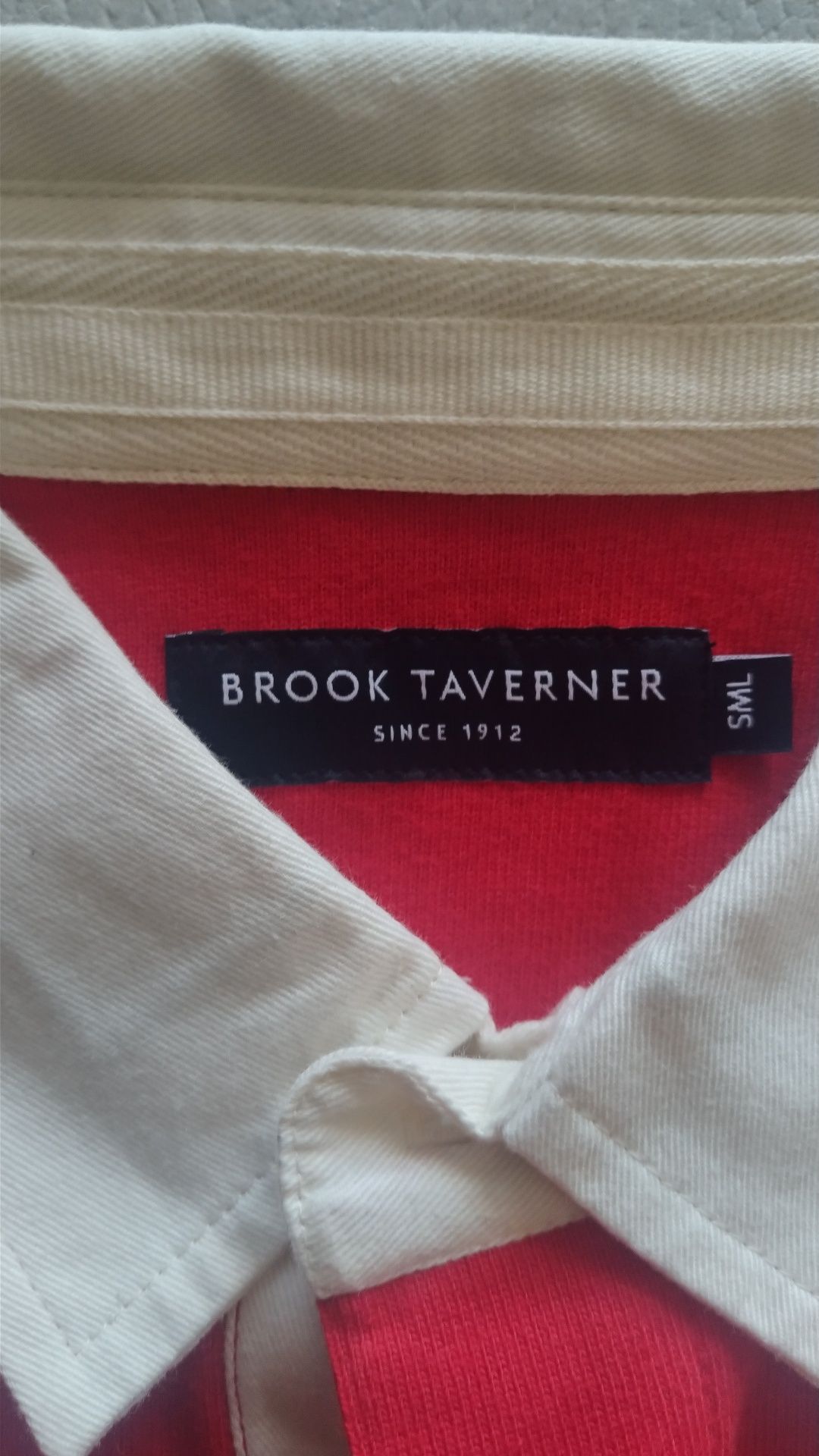Camisola rugby brook taverner