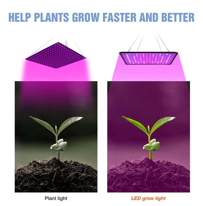 Luz Lâmpada Led UV Blue 2000w Estufas Crescimento Planta