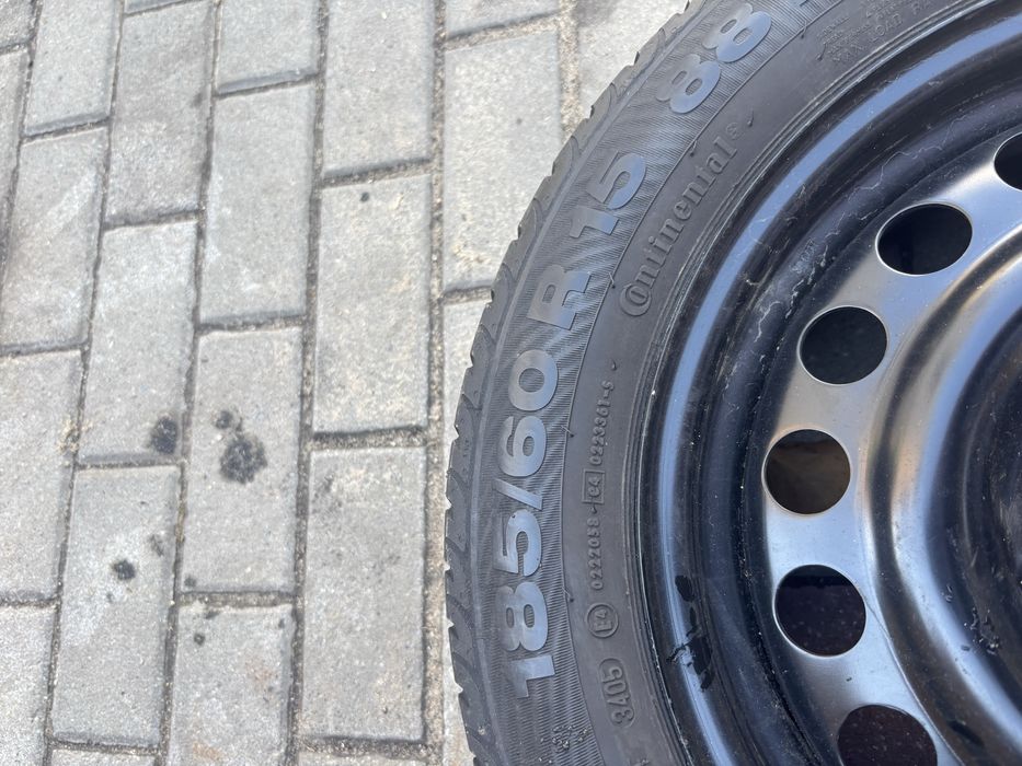 Koło zapasowe dojazdowe 185/60r15 et43 5x110 lewarek klucz Opel fiat