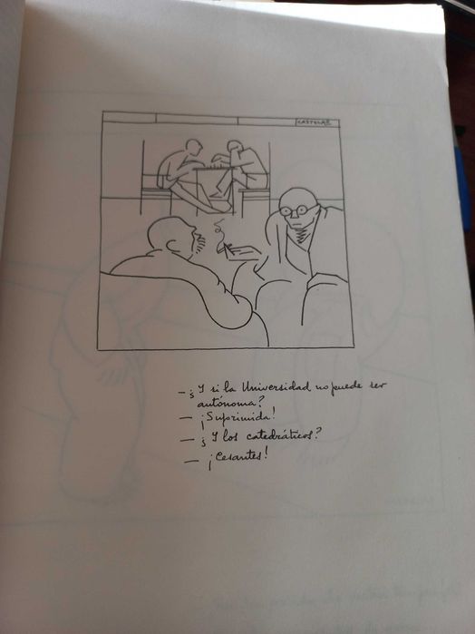 Livro do caricaturista espanhol Castelao - 1ª edição (1976)