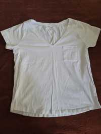 Biały T-shirt Reserved rozmiar s