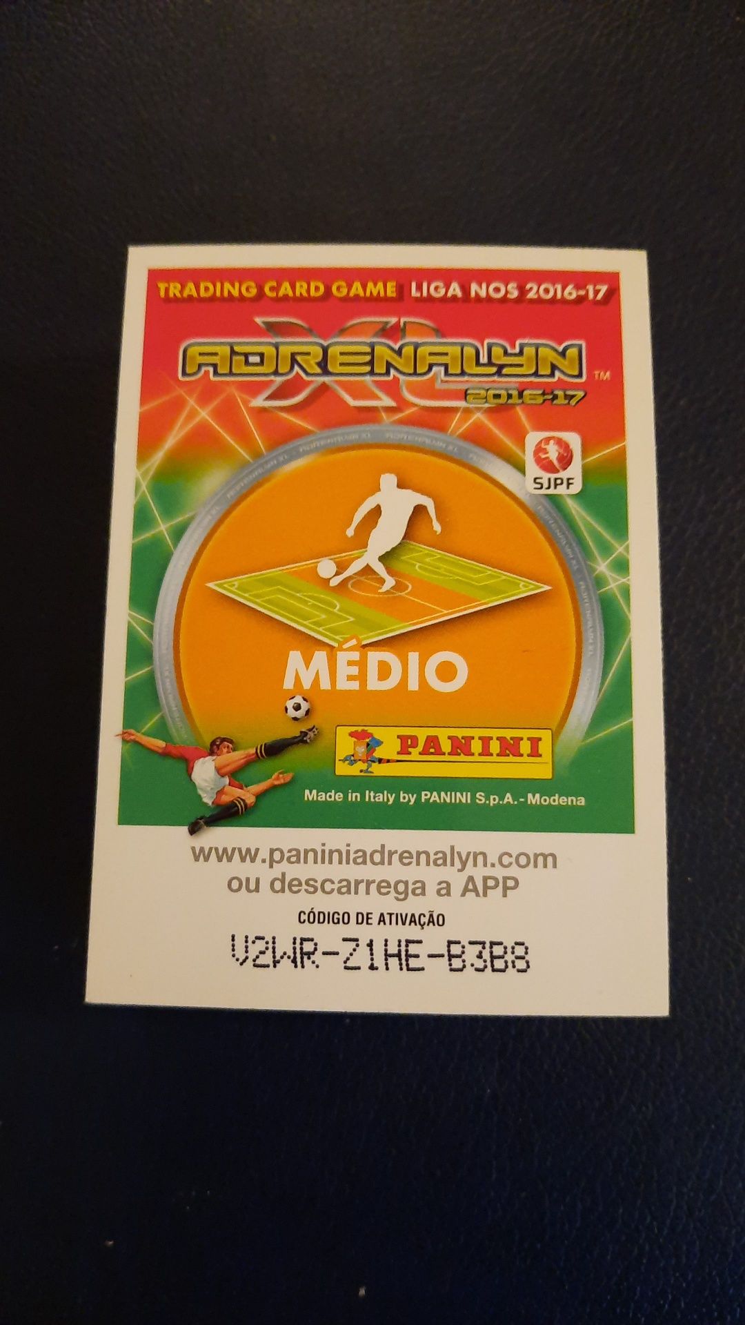 Cromos de futebol panini