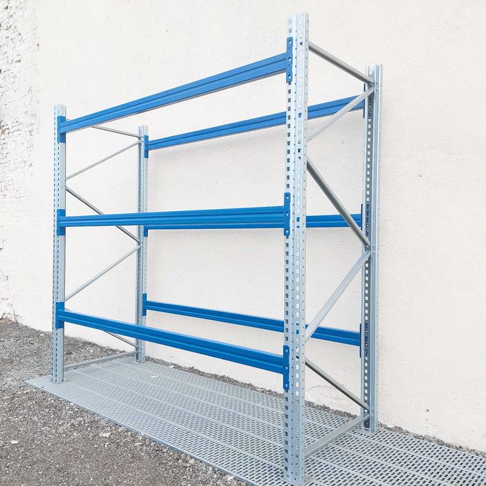 Regał do magazynu, regał paletowy, garażowy, warsztatowy, metalowy