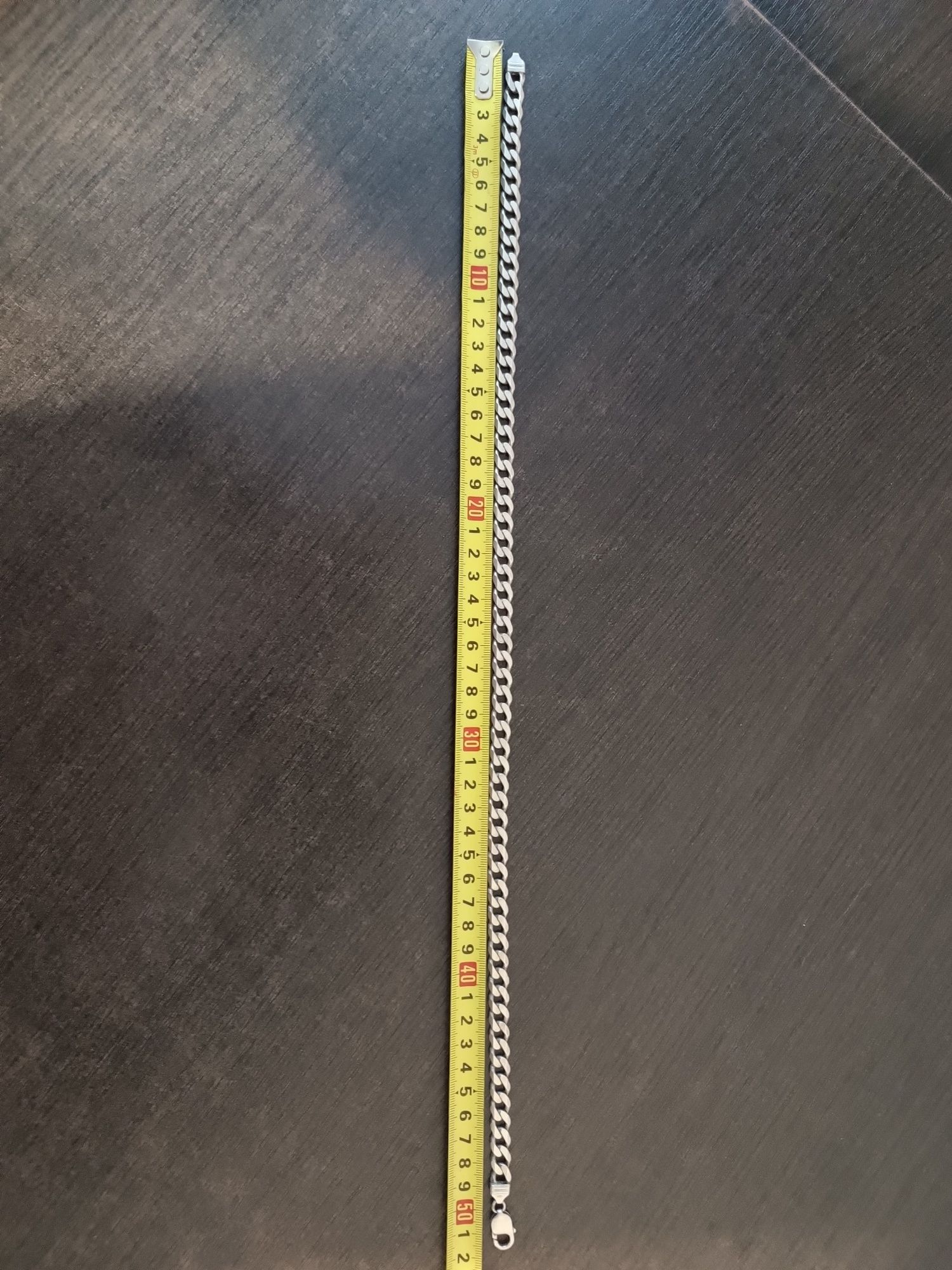 Srebrny łańcuch 50 cm