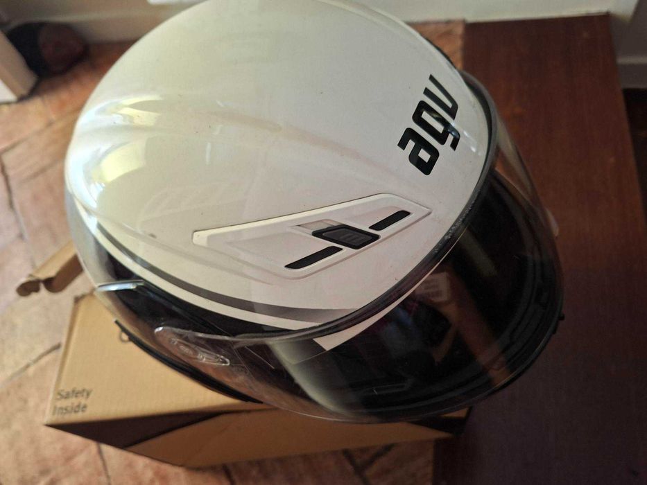Capacetes Moto marca, AGV como novos.