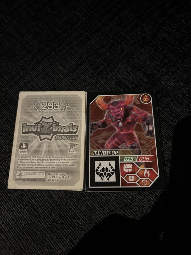 14 Cromos Invizimals Evolution