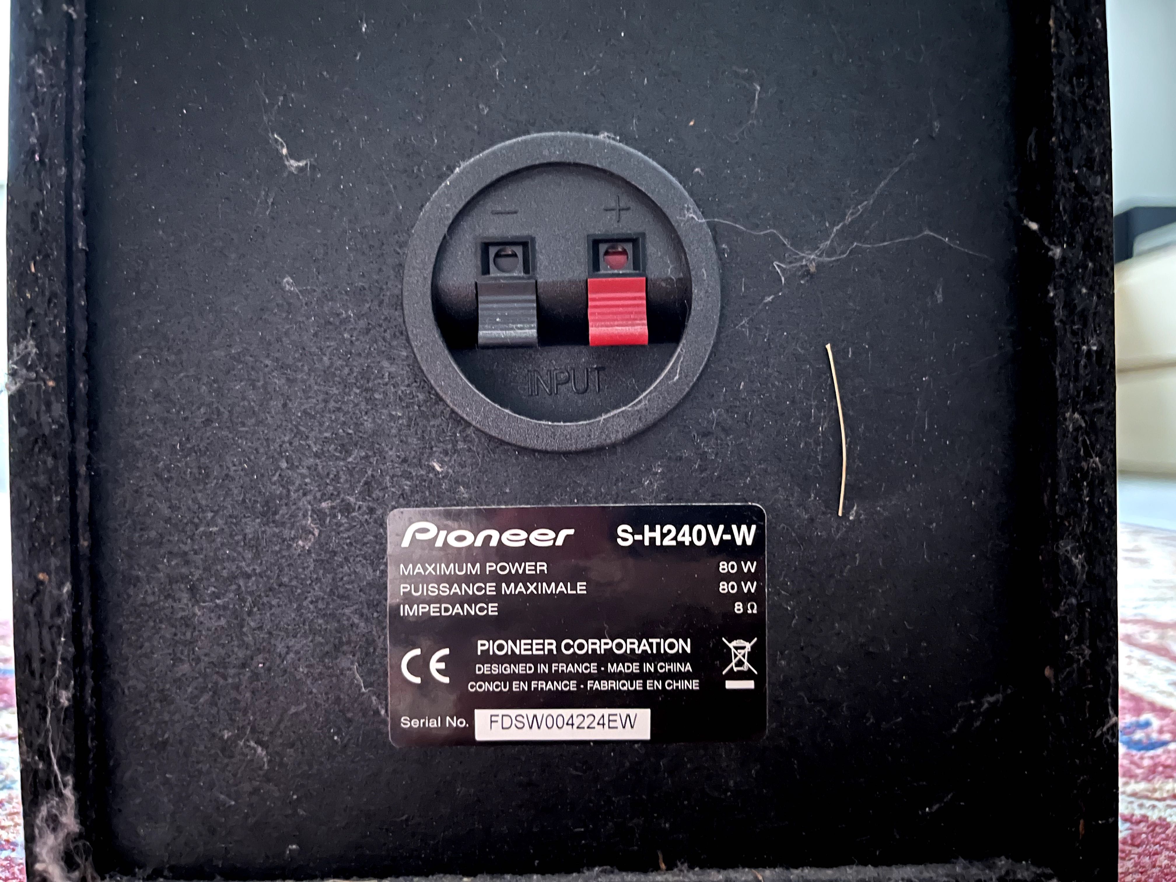 System audio 5.1 Pioneer+ zestaw głośników