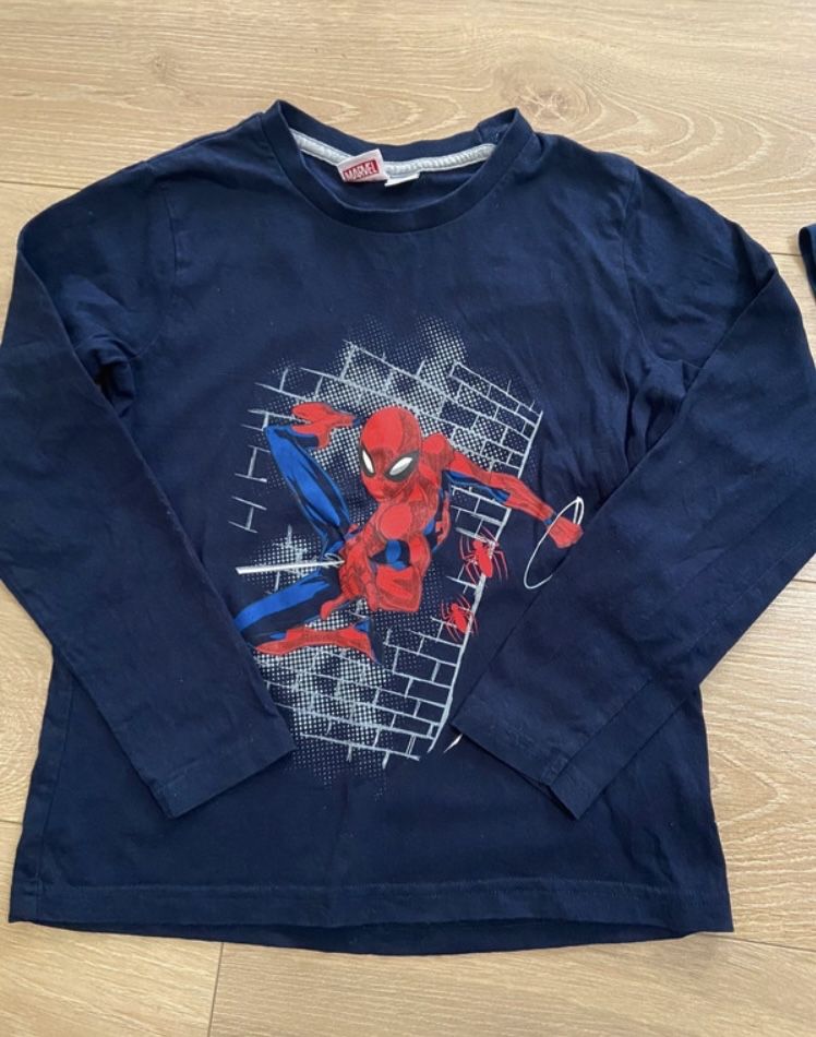 Koszulka z dlugim rekawem spider man i t shirt  122/128