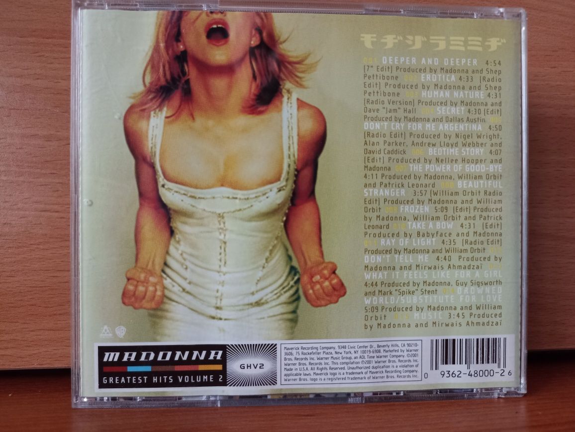 CD Madonna - Greatest hits