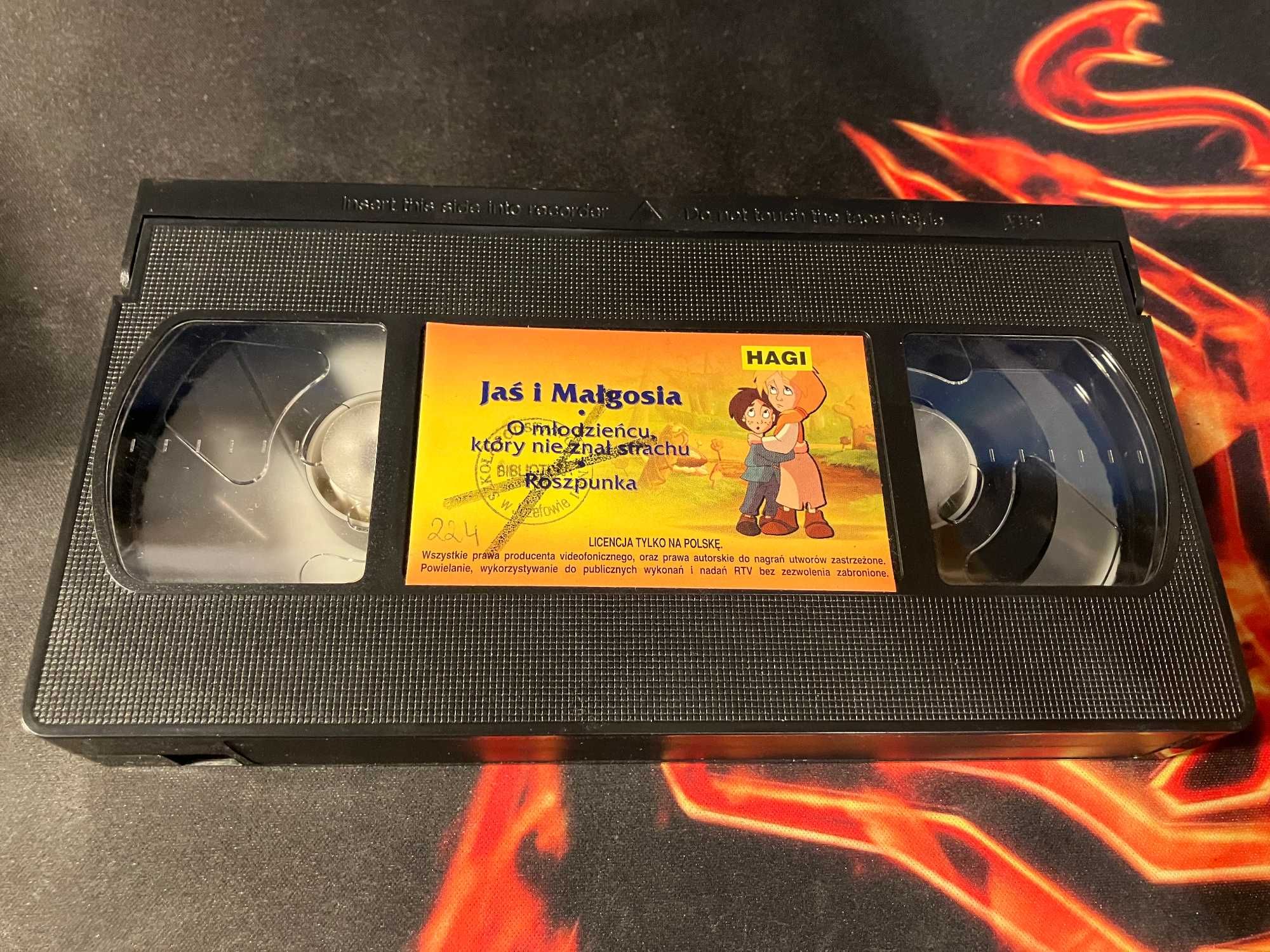 Kaseta VHS Film - Simsala Grimm - Jaś i Małgosia