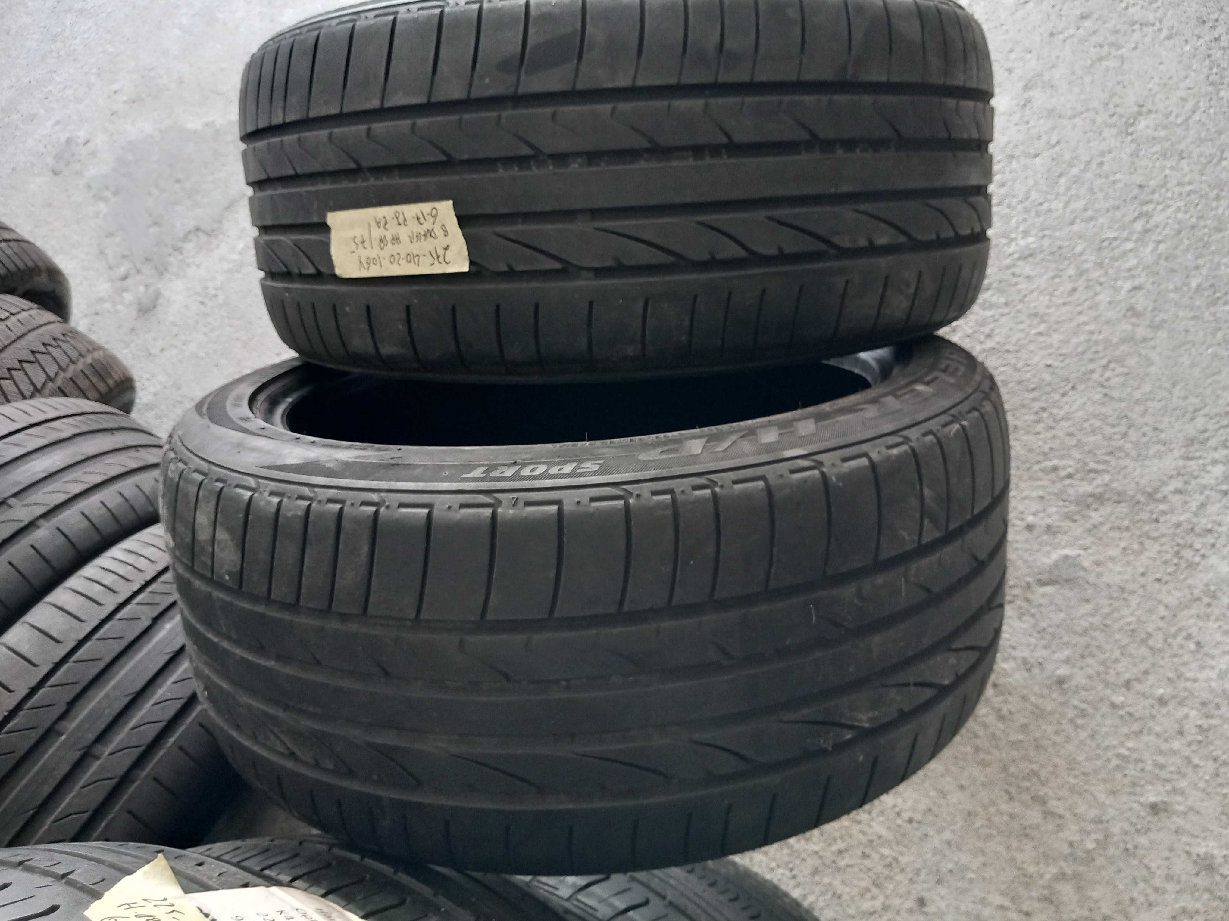 2 Pneus 275/40R20 Bridgestone