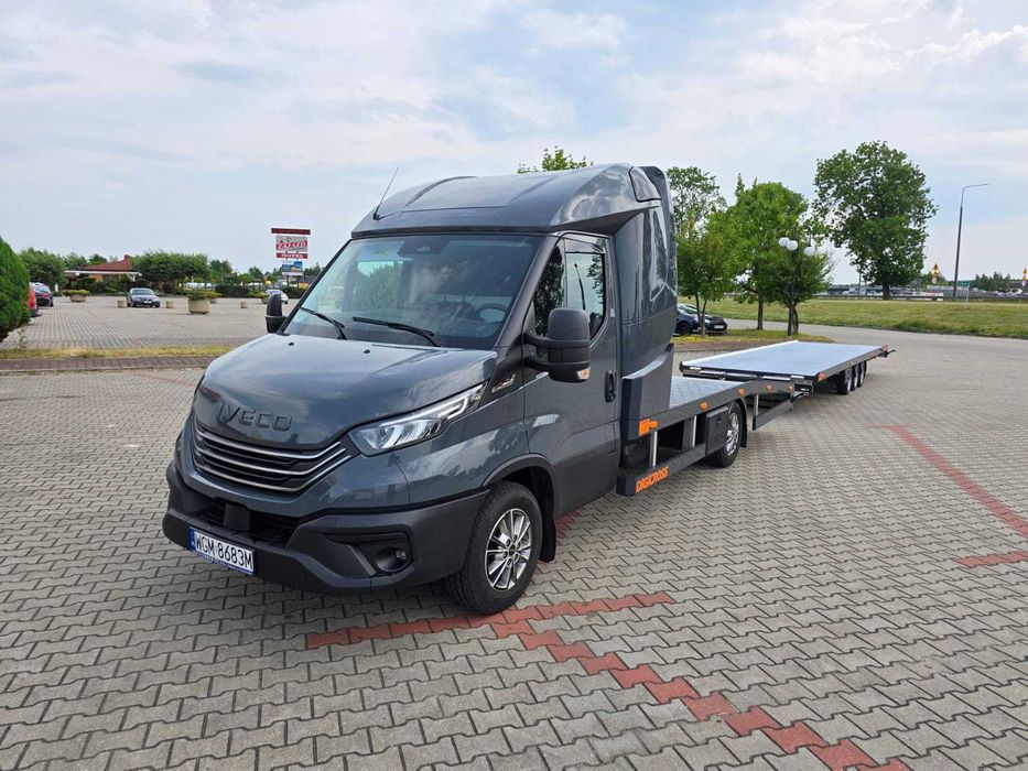 Wynajem Lawety na 2 auta  Auto-lawet Wypożyczalnia Pomoc Drogowa
