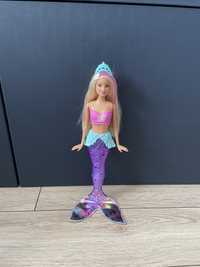 Barbie lalka syrenka gratisy kółko dmuchane basen