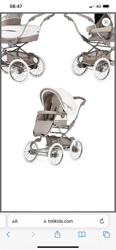 Conjunto Carrinho Bebecar Stylo