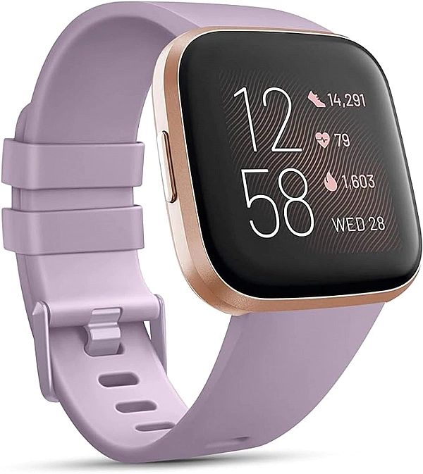 Opaska / Pasek Braders do Fitbit Versa / Versa 2 / Versa Lite fioletow