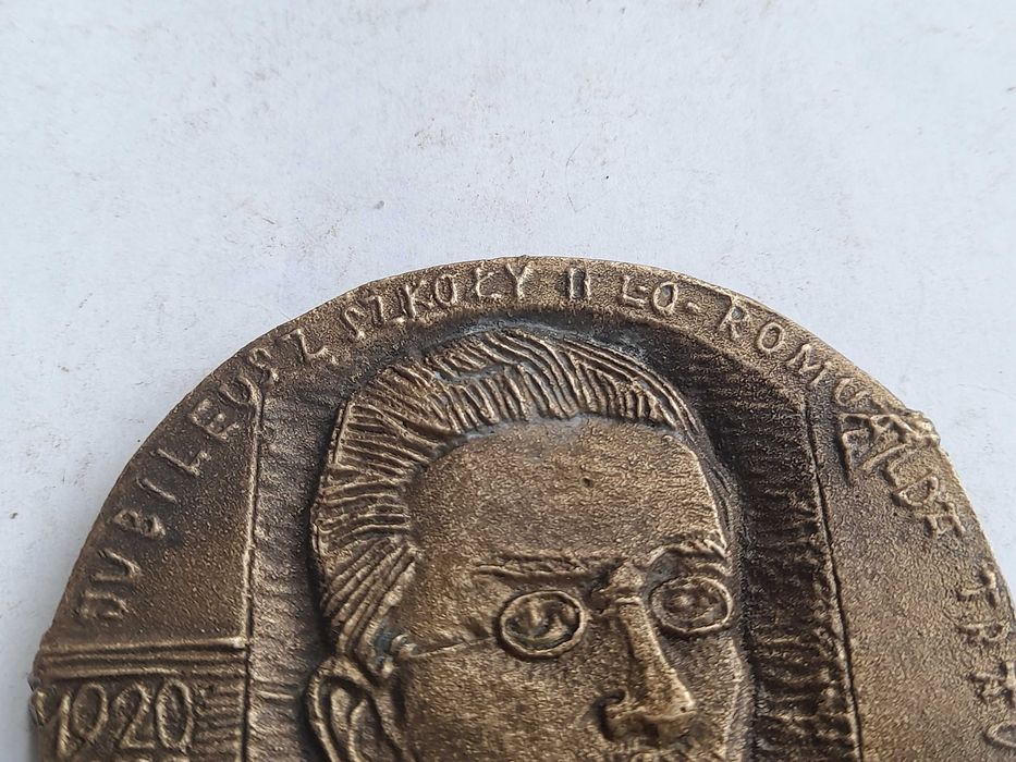 Medal 50 lat II LO im. Romualda Traugutta Częstochowa (1970)