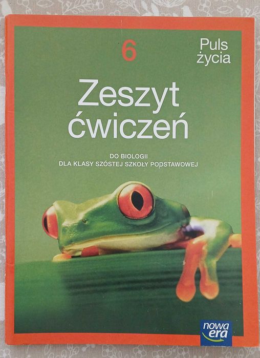 Puls życia. klasa 6 zeszyt ćwiczeń do biologii Nowa Era