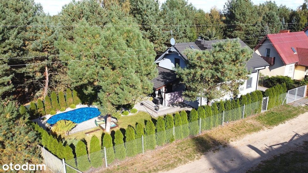 Ekskluzywny dom z basenem podgrzewanym, las, woda!