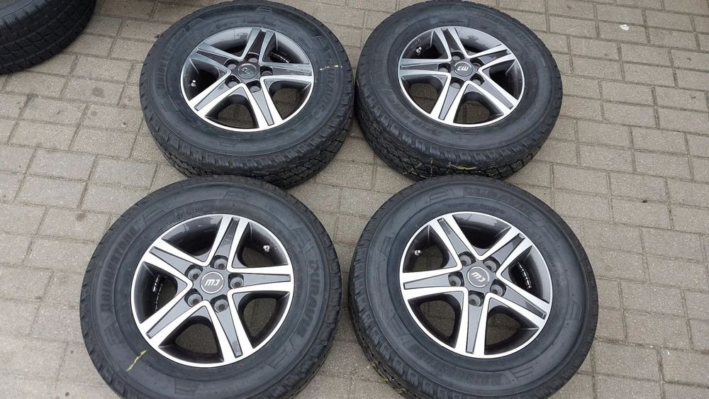 Komplet kol aluminiowych DUCATO BOXER JUMPER 6Jx15 ET68 5x118 215/70r15C